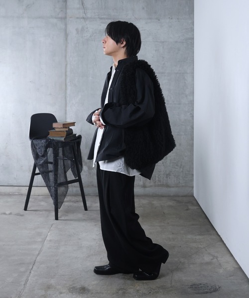 Confirm(コンファーム)の「テクニカルパターン スラックスパンツ メンズ レディース ユニセックス(スラックス・メンズ・ブラック・M/L)」の17枚目の写真