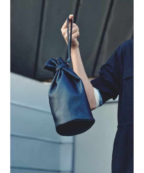 YArKA/ヤーカ】real leather round design one handle bag [wam3