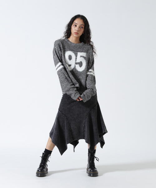 ANNA SUI NYC（アナ スイ エヌ ワイ シー）の「ANNA SUI NYC/アナ スイ エヌワイシー/No.95MIXニットプルオーバー（ニット/セーター・レディース・イエロー/パープル/ブラック・F）」の14枚目の写真