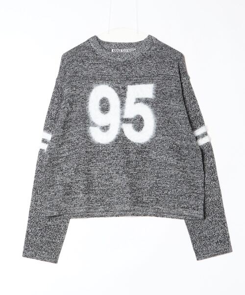 ANNA SUI NYC（アナ スイ エヌ ワイ シー）の「ANNA SUI NYC/アナ スイ エヌワイシー/No.95MIXニットプルオーバー（ニット/セーター・レディース・イエロー/パープル/ブラック・F）」の7枚目の写真