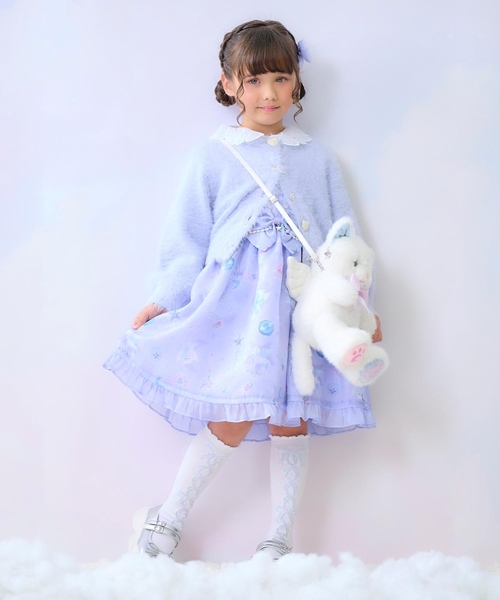 セール】キラキラシャギー ニットカーディガン（カーディガン/ボレロ