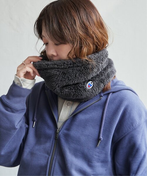 Champion（チャンピオン）の「Champion チャンピオンファーネックウォーマー（ネックウォーマー/スヌード・メンズ・モカ/ベージュ/ネイビー/ボルドー/チャコールグレー/ブラック・FREE）」の20枚目の写真