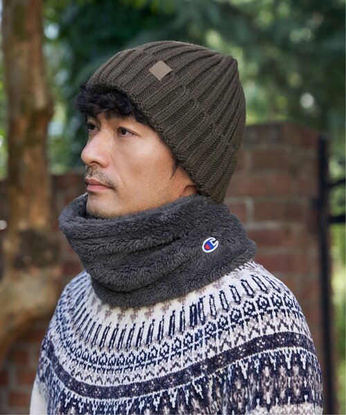 Champion（チャンピオン）の「Champion チャンピオンファーネックウォーマー（ネックウォーマー/スヌード・メンズ・モカ/ベージュ/ネイビー/ボルドー/チャコールグレー/ブラック・FREE）」の22枚目の写真