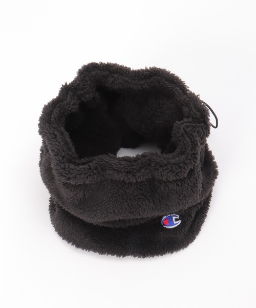 Champion（チャンピオン）の「Champion チャンピオンファーネックウォーマー（ネックウォーマー/スヌード・メンズ・モカ/ベージュ/ネイビー/ボルドー/チャコールグレー/ブラック・FREE）」の2枚目の写真