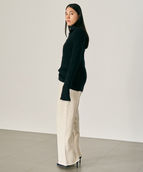 Chaos（カオス）の「Chaos(カオス)/ムーファポロニット（ニット/セーター・レディース・ピンク/グレー/ブラック・FREE）」の8枚目の写真