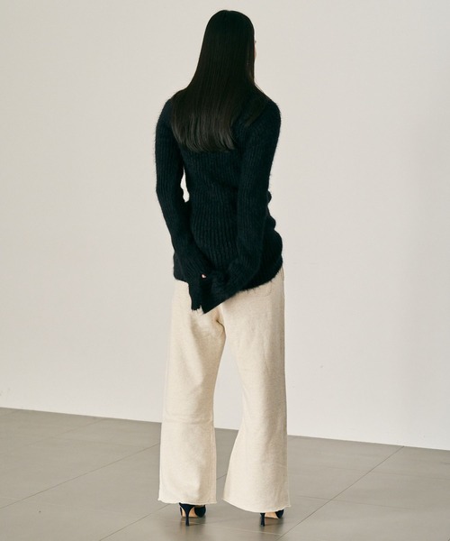 Chaos（カオス）の「Chaos(カオス)/ムーファポロニット（ニット/セーター・レディース・ピンク/グレー/ブラック・FREE）」の9枚目の写真