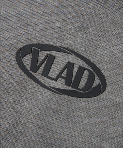 DIMITRI BLACK（ディミトリブラック）の「VLAD ピグメントスラッシュフードTシャツ_ライトグレー（パーカー・レディース・その他・MEDIUM/LARGE/X-LARGE）」の6枚目の写真