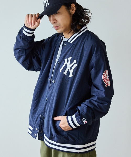 セール】MLB/エムエルビー STANDARD LOGO JACKET ロゴジャケット