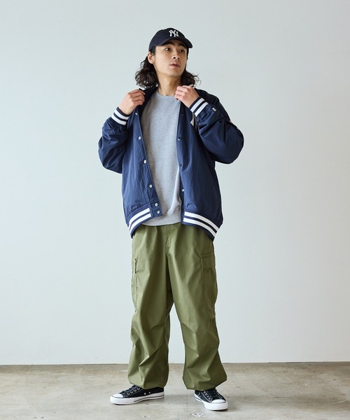 セール】MLB/エムエルビー STANDARD LOGO JACKET ロゴジャケット