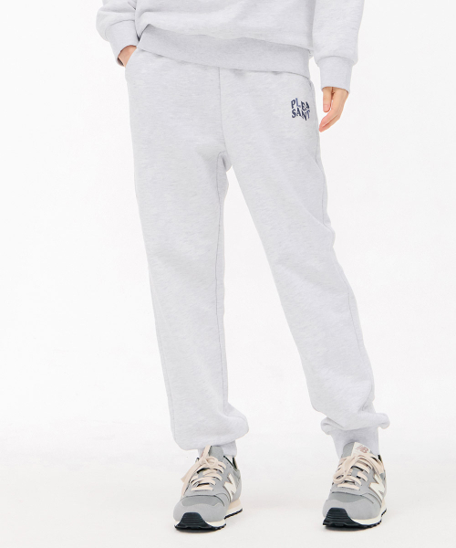 レディースジョガーウォームアップパンツ-グレー（スウェットパンツ