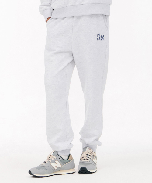レディースジョガーウォームアップパンツ-グレー（スウェットパンツ