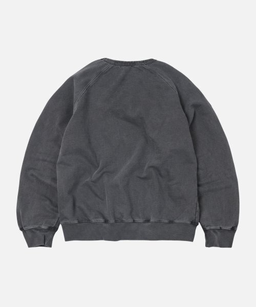 FRIZMWORKS(フリズムワークス)の「OG PIGMENT DYEING SWEATSHIRT 003 _ CHARCOAL(スウェット・メンズ・その他・X-LARGE/SMALL/MEDIUM/LARGE)」の3枚目の写真