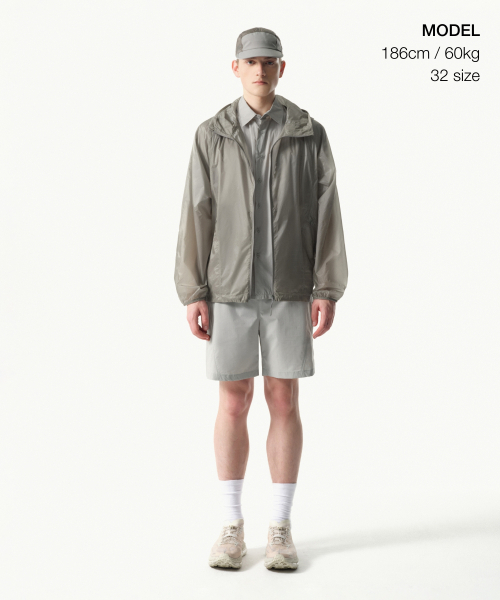 MUSINSA STANDARD（ムシンサスタンダード）の「[シティレジャー] バンディングショーツ [ライトグレー]（その他パンツ・メンズ・その他・26/27/28/29/30/31/32/33/34/36/38/40/42）」の2枚目の写真