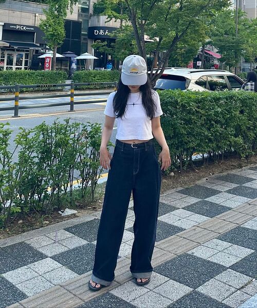 PARTIMENTO（パルティメント）の「VTG ウォッシュドサンライトボールキャップスカイブルー（キャップ・レディース・その他・ONE SIZE）」の2枚目の写真