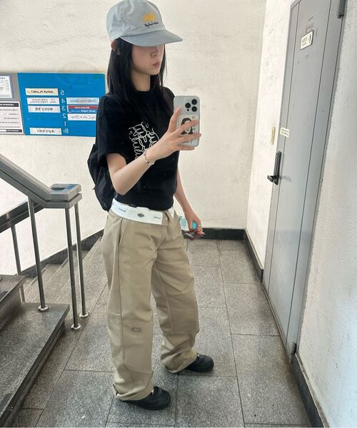 PARTIMENTO（パルティメント）の「VTG ウォッシュドサンライトボールキャップスカイブルー（キャップ・レディース・その他・ONE SIZE）」の7枚目の写真