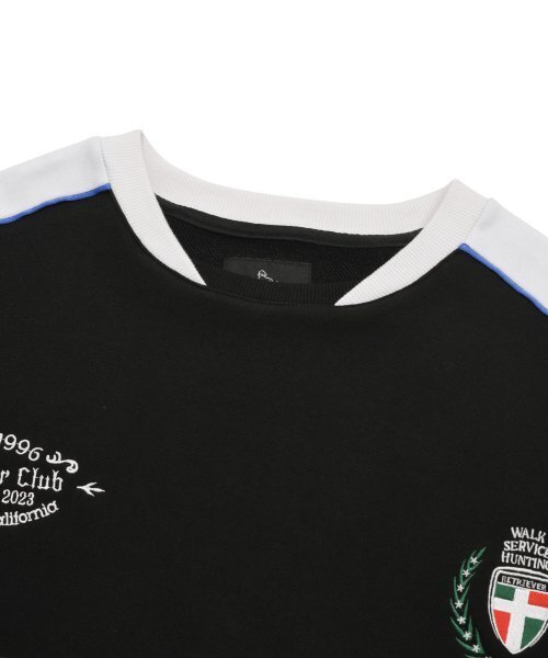 Retriever Club（レトリーバークラブ）の「CLASSIC SOCCER CREWNECK [BLACK]（スウェット・レディース・その他・MEDIUM/LARGE/X-LARGE）」の5枚目の写真