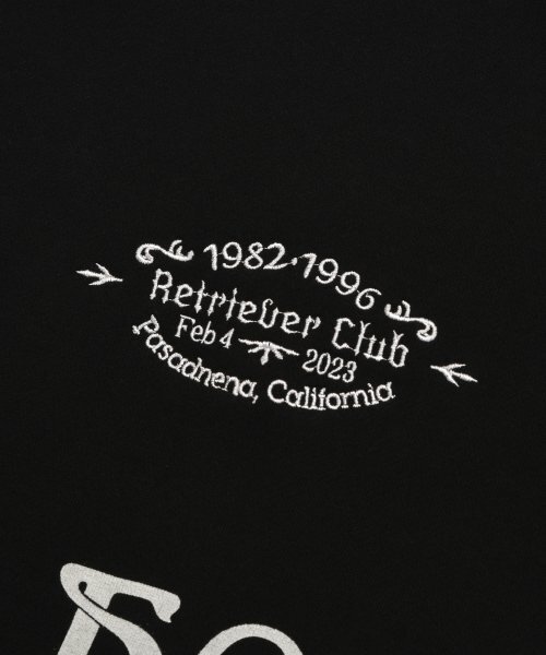 Retriever Club（レトリーバークラブ）の「CLASSIC SOCCER CREWNECK [BLACK]（スウェット・レディース・その他・MEDIUM/LARGE/X-LARGE）」の8枚目の写真