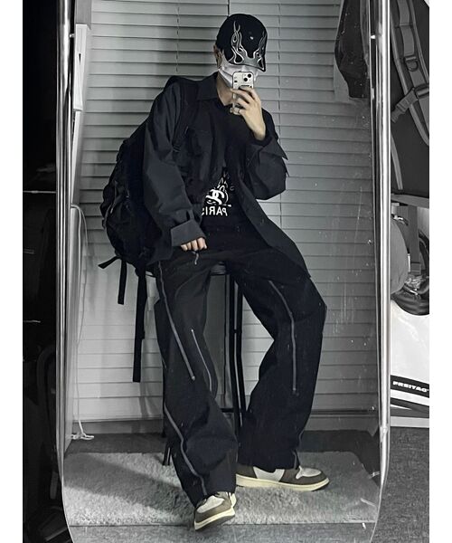 NOMANUAL(NOMANUAL)の「S.L PANTS - BLACK(その他パンツ・レディース・その他・SMALL/MEDIUM)」の11枚目の写真