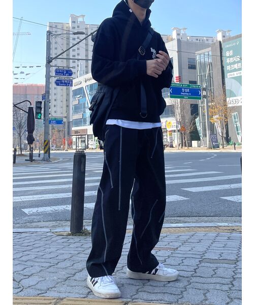 NOMANUAL(NOMANUAL)の「S.L PANTS - BLACK(その他パンツ・レディース・その他・SMALL/MEDIUM)」の6枚目の写真