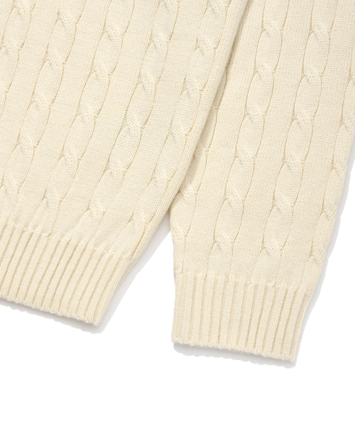 Wacky WiLLy(ワッキーウィリー)の「ベーシックケーブル編みプルオーバークリーム(ニット/セーター・レディース・その他・LARGE/X-LARGE/SMALL/MEDIUM)」の6枚目の写真