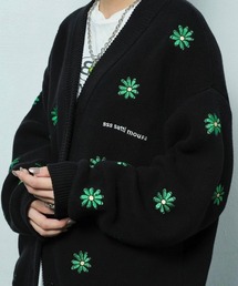 ssssattimouse（エスエスエス サッチ マウス）の「フラワーロゴカーディガン（カーディガン/ボレロ）」