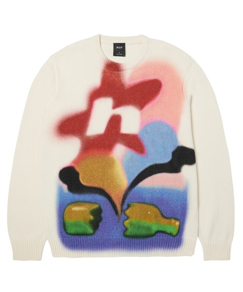 SOFT FOCUS CREWNECK SWEATER（ニット/セーター）｜HUF（ハフ）の