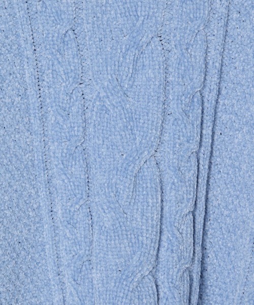 GLOBAL WORK（グローバルワーク）の「洗えるモールケーブルプルオーバー/T/603722（ニット/セーター・キッズ・アイボリー/サックスブルー/ミント/ピンク・100cm/110cm/120cm）」の18枚目の写真