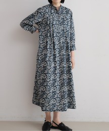 NOMBRE IMPAIR | ペイズリーPT　スタンドネックワンピース(ワンピース)