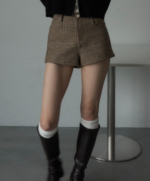 Nadana（ナダナ）の「チェック柄ショートパンツ（その他パンツ）」 - WEAR