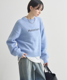 Paradise Picnic | clocheネップ刺繍ロゴニット(ニット/セーター)