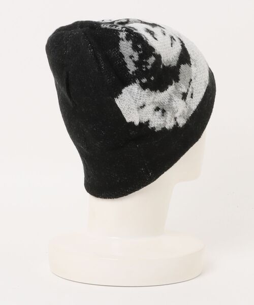 STYLISE（スタイライズ）の「【BREATH】ANGEL SCRIPT LOGO MOHAIR BEANIE / ブラック [BR25AW-AC8004]（ニットキャップ/ビーニー・メンズ・ブラック・ONE SIZE）」の2枚目の写真