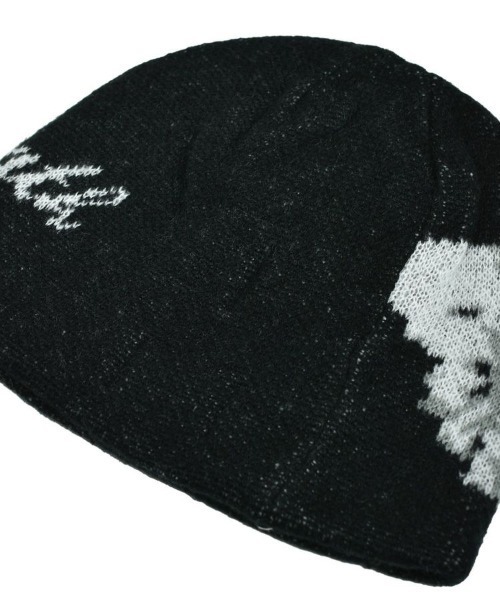 STYLISE（スタイライズ）の「【BREATH】ANGEL SCRIPT LOGO MOHAIR BEANIE / ブラック [BR25AW-AC8004]（ニットキャップ/ビーニー・メンズ・ブラック・ONE SIZE）」の5枚目の写真