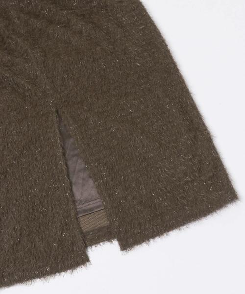 SENSE OF PLACE by URBAN RESEARCH(センスオブプレイスバイアーバンリサーチ)の「ヘアリーラメスカート(スカート・レディース・アイボリー/チャコールグレー/ブラウン・ONE)」の18枚目の写真