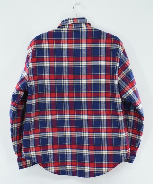 VINTAGE(ヴィンテージ)の「【USED】80’s OMNI Ⅱ キルティングネル(シャツ/ブラウス・メンズ・レッド・LARGE)」の6枚目の写真