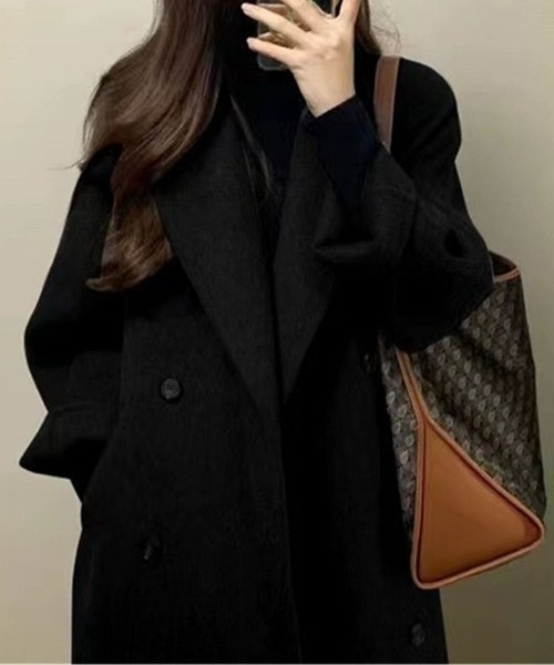 ウールタッチオーバーチェスターコート（チェスターコート）｜CHUL