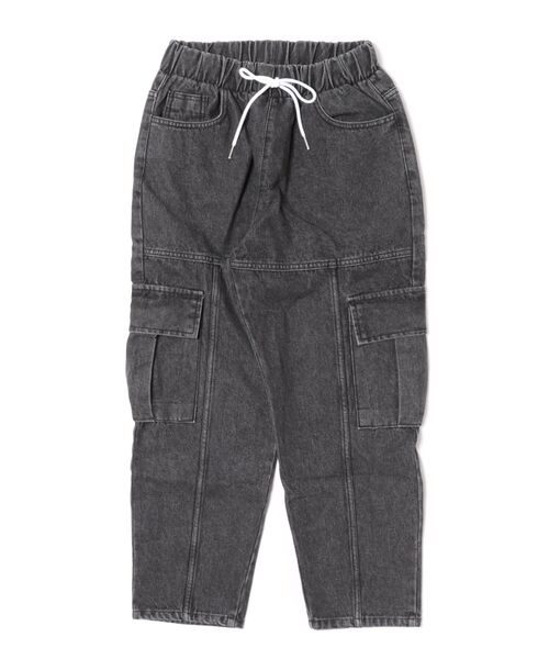 improves(インプローブス)の「アンクル デニムカーゴパンツ(デニムパンツ・メンズ・ブルー/ライトブルー/ブラック・LARGE/MEDIUM/SMALL)」の2枚目の写真