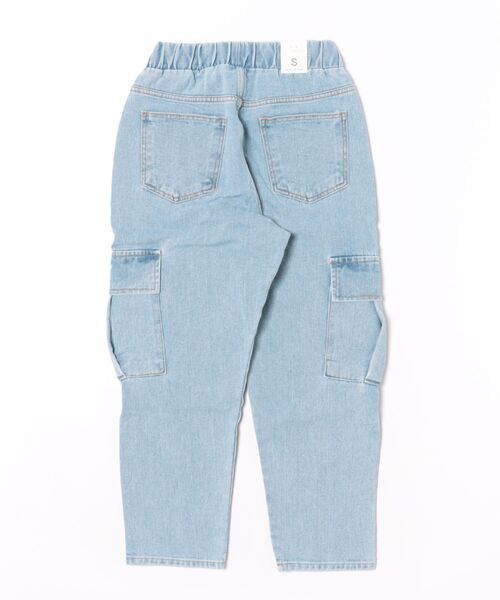improves(インプローブス)の「アンクル デニムカーゴパンツ(デニムパンツ・メンズ・ブルー/ライトブルー/ブラック・LARGE/MEDIUM/SMALL)」の4枚目の写真