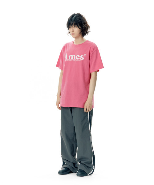 AMESWORLDWIDE(アメスワールドワイド)の「BASIC LOGO TEE PINK(Tシャツ/カットソー・レディース・その他・LARGE/MEDIUM/SMALL)」の4枚目の写真