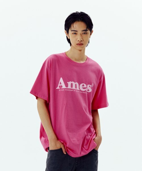 AMESWORLDWIDE(アメスワールドワイド)の「BASIC LOGO TEE PINK(Tシャツ/カットソー・レディース・その他・LARGE/MEDIUM/SMALL)」の8枚目の写真