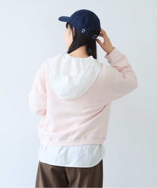 bulle de savon（ビュルデサボン）の「30/10 itsumo裏毛 ロゴトレーナー（Tシャツ/カットソー・レディース・ピンク/ライム/サックスブルー・FREE）」の20枚目の写真