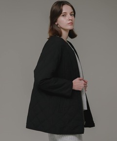 LAURA NEW ショールカラーキルティングコート LAURA NEW ショールカラーキルティングコート / TOCCA | ファッション