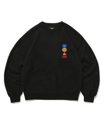 suade（スエード）の「SAFETY CREWNECK [BLACK]（スウェット）」