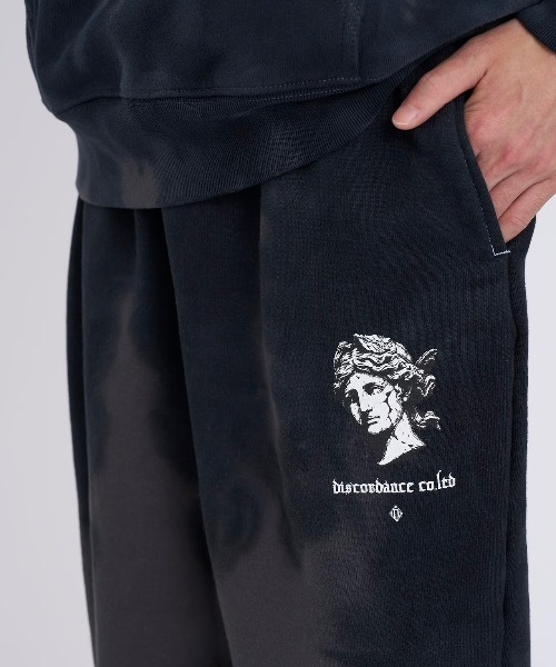 Children of the discordance(チルドレン オブ ザ ディスコ-ダンス)の「Children of the discordance / HAND DYEING SWEAT PANTS / DISPT-016(スウェットパンツ・メンズ・ネイビー/ブラウン・2/1/3)」の3枚目の写真
