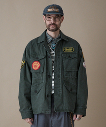 PENFIELD（ペンフィールド）の「[TRAILWEAR] アサベットパッチフィールドジャケットオリーブ_FR1WJ81U（ミリタリージャケット）」
