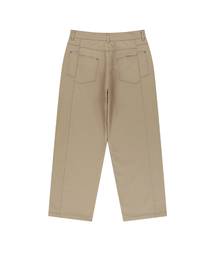 ENDOOR（エンドア）の「Back side panel pants (beige)（その他パンツ）」