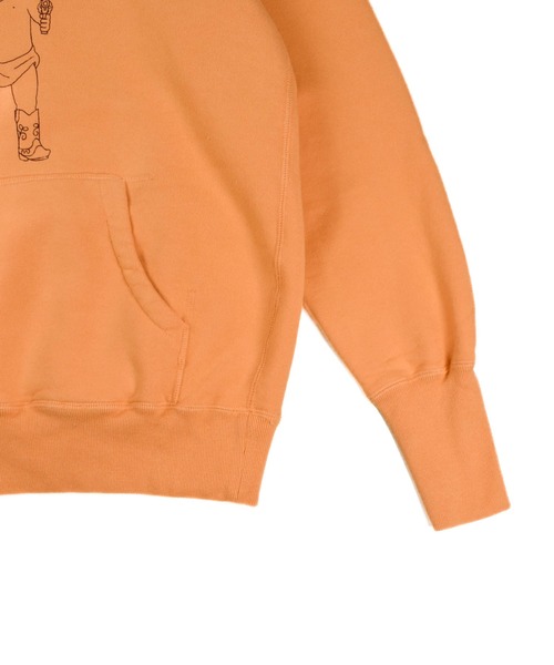 TMT（ティーエムティー）の「【TMT/ティーエムティー】VINTAGE SWEAT HOODIE WORLD CHAMPION（パーカー・メンズ・ベージュ/オレンジ・MEDIUM/LARGE/X-LARGE）」の11枚目の写真