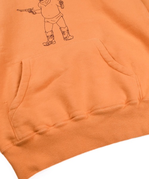 TMT（ティーエムティー）の「【TMT/ティーエムティー】VINTAGE SWEAT HOODIE WORLD CHAMPION（パーカー・メンズ・ベージュ/オレンジ・MEDIUM/LARGE/X-LARGE）」の12枚目の写真