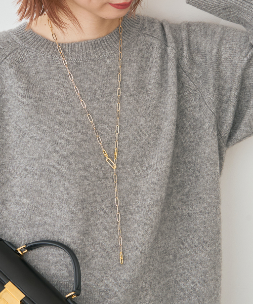 Spick & Span(スピックアンドスパン)の「《追加3》EO / イオ 2WAYロングネックレス(ネックレス・レディース・ゴールド・FREE)」の1枚目の写真