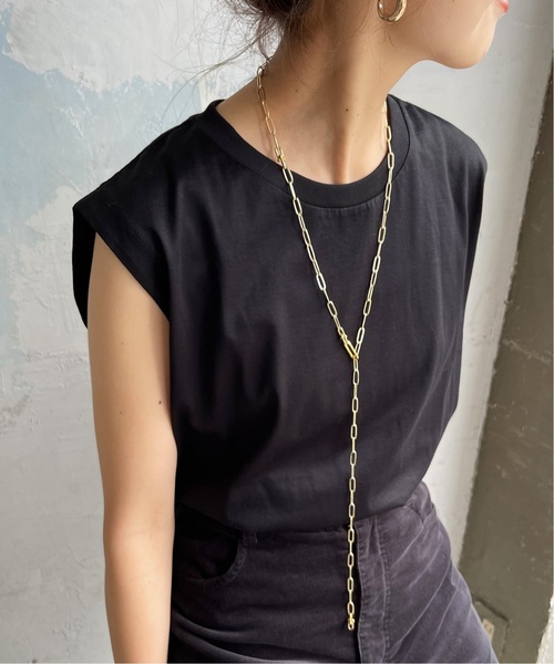 Spick & Span(スピックアンドスパン)の「《追加3》EO / イオ 2WAYロングネックレス(ネックレス・レディース・ゴールド・FREE)」の3枚目の写真