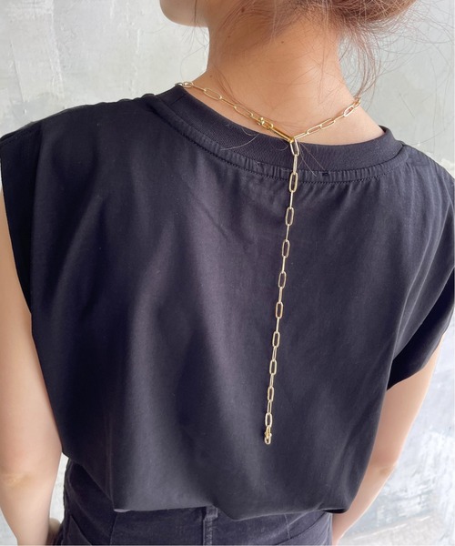 Spick & Span(スピックアンドスパン)の「《追加3》EO / イオ 2WAYロングネックレス(ネックレス・レディース・ゴールド・FREE)」の6枚目の写真